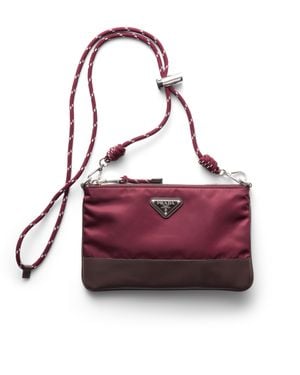 Prada Speedrock Re-Nylon Phone Case - Purple