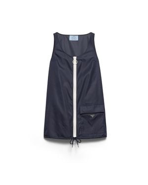 Prada Re-Nylon Mini-Dress - Blue
