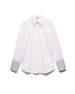 Prada Poplin Shirt - White