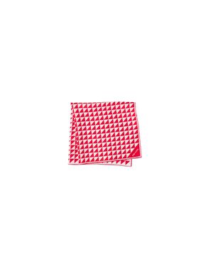 Prada Schal Aus Seidentwill Mit Print 90, Damen - Rot