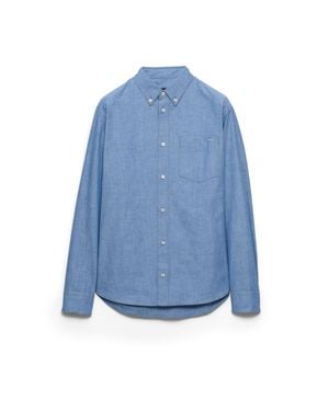 Prada Chambray Shirt - Blue