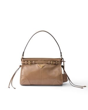 Prada Borsa A Mano Bonnie Small - Metallizzato