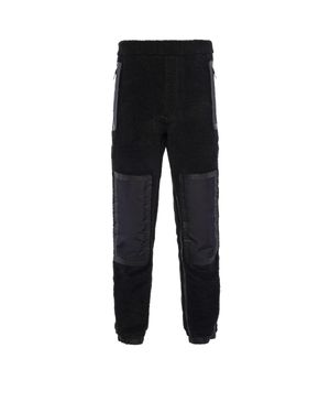 Prada Technical Fleece Ski Trousers - Black