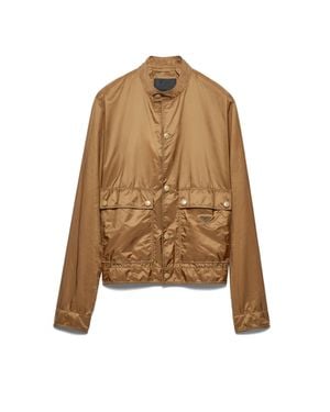 Prada Re-Nylon Jacket - Natural