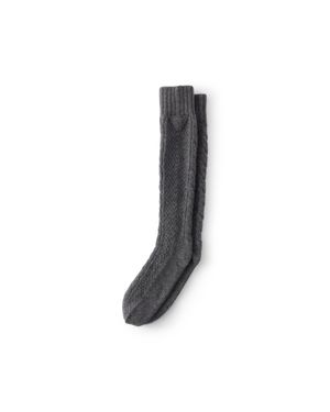 Prada Socken Aus Wolle Und Kaschmir, Damen, Größe - Weiß
