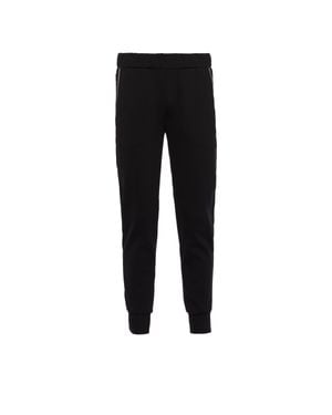 Prada Joggers With Re-Nylon Details - Black