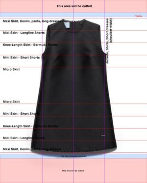 Prada Scuba Mini-Dress - Black