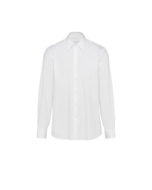 Prada Stretch Cotton Shirt - White