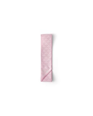 Prada Jacquard Silk Tie - Pink