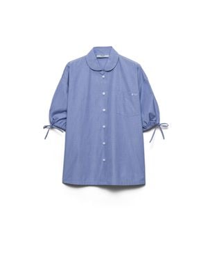 Prada Fil-À-Fil Shirt - Blue