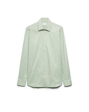Prada Stretch Cotton Shirt - Green