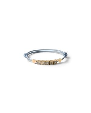 Prada Bracelet En Cuir Nappa, Femme - Blanc