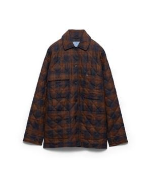Prada Caban Trapuntato - Marrone