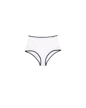 Prada Jersey Bikini Panty - White