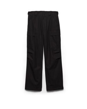 Prada Cotton Pants - Black