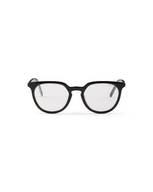Prada Sunglasses With The Iconic Metal Plaque - White
