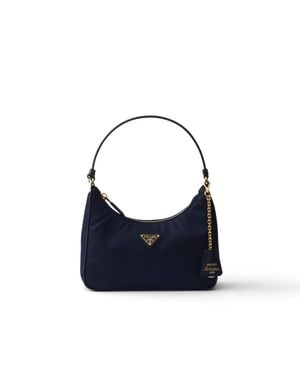 Prada Re-Edition 2005 Re-Nylon And Saffiano Mini Bag - Blue
