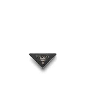 Prada Saffiano Belt Buckle - White