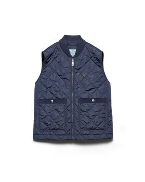 Prada Re-Nylon Vest - Blue