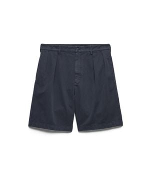 Prada Cotton Bermudas - Blue