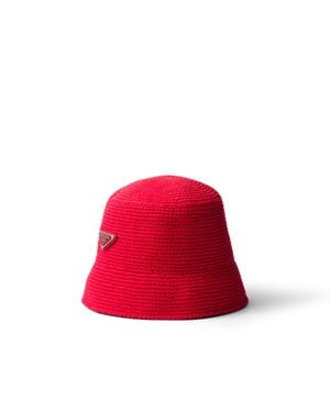 Prada Cappello Da Pescatore - Rosso