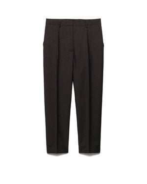 Prada Grisaille Trousers - Black