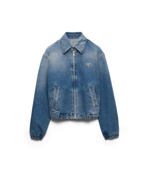 Prada Denim Jacket, Light - Blue