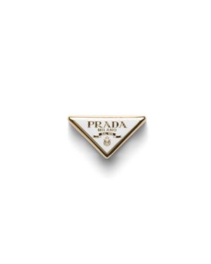 Prada Metal Scarf Clip - Metallic