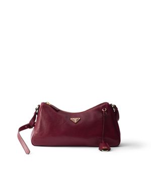 Prada Borsa A Spalla Aimée Large - Viola