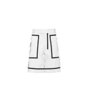 Prada Extreme Tex Light Bermudas - White