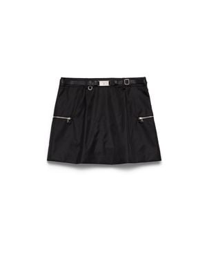 Prada Re-Nylon Skirt - Black