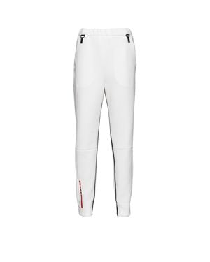 Prada Recycled Double Jersey Trousers - White