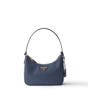 Prada Mini Borsa Re-Edition 2005 - Blu