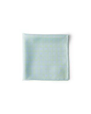 Prada Printed Silk Twill Scarf 55X55 - Blue