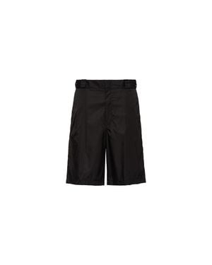 Prada Re-Nylon Bermudas - Black