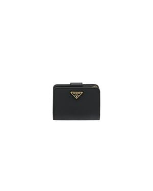 Prada Small Saffiano Leather Wallet - White