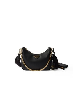 Prada Re-Edition 2005 Saffiano Leather Bag - Black