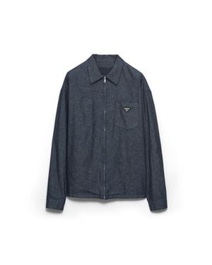Prada Chambray Shirt - Blue