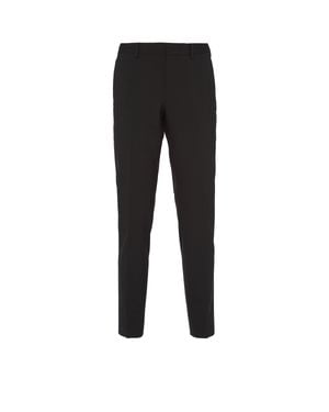 Prada Light Stretch Wool Pants - Black