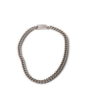 Prada Chain Necklace, Antiqued - Metallic