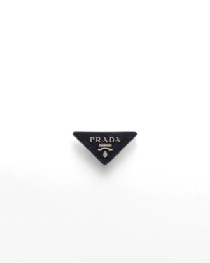 Prada Buckle For Suede Belt Strap - White