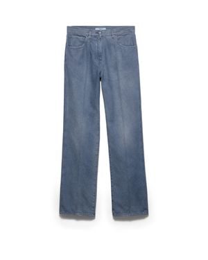 Prada Washed Jeans - Blue