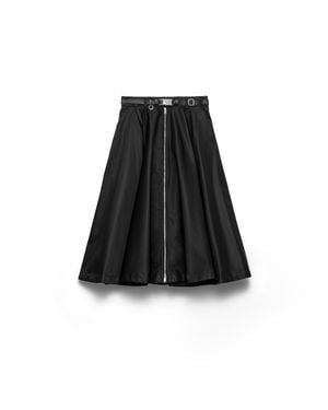 Prada Re-Nylon Skirt - Black
