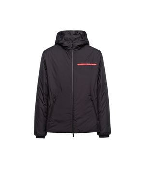 Prada Light Polyester Padded Jacket - Blue