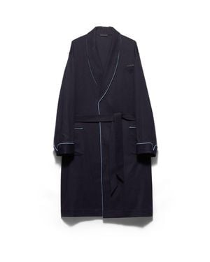 Prada Cashmere Robe - Blue