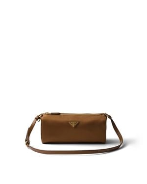 Prada Re-Nylon Pouch - Brown