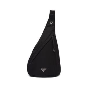 Prada Nylon Sling Backpack - Black