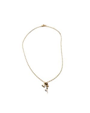 Prada Collier Eternal Pop Charms Avec Pendentifs, Femme - Métallisé