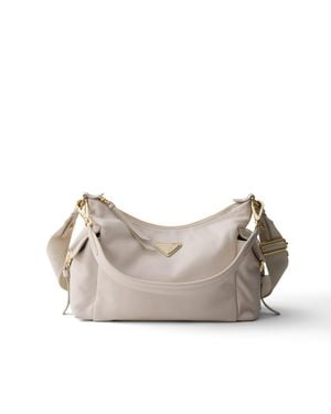 Prada Explore Large Nappa Leather Bag - Grey