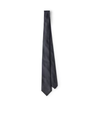Prada Silk Tie - White